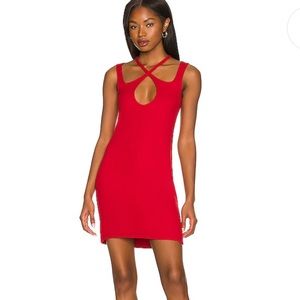 Miro Keyhole Dress by Michael Lauren